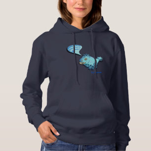 Starstrumpf, Comic, Aufkleber, wer bin i, was bin  Hoodie