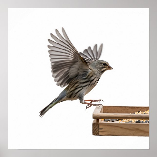 Start aus der Feeder-Grafik Poster (Vorne)