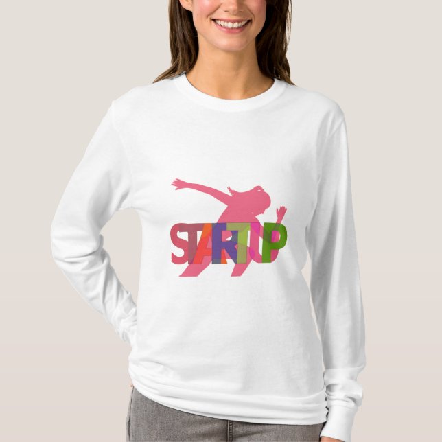 Start der Aktivität T-Shirt (Vorderseite)