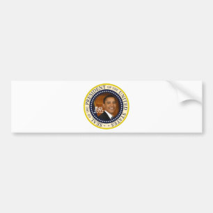 Start der Kampagne von Präsident Obama 2012 Autoaufkleber