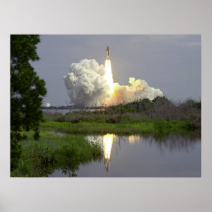 Start der Raumfähre Columbia (STS-40) Poster