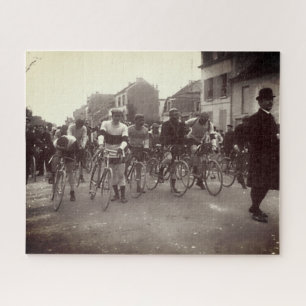 Start der Rennstrecke Paris-Roubaix1908 Puzzle