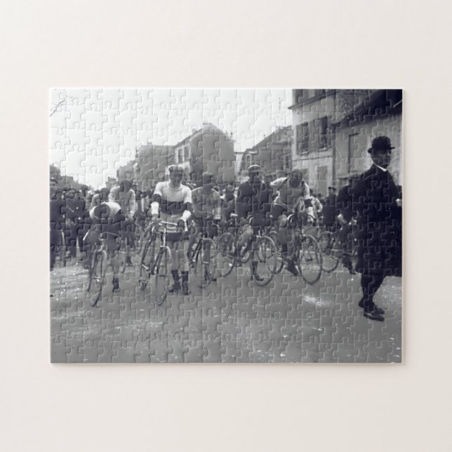 Start der Rennstrecke Paris-Roubaix1908 Puzzle (Horizontal)