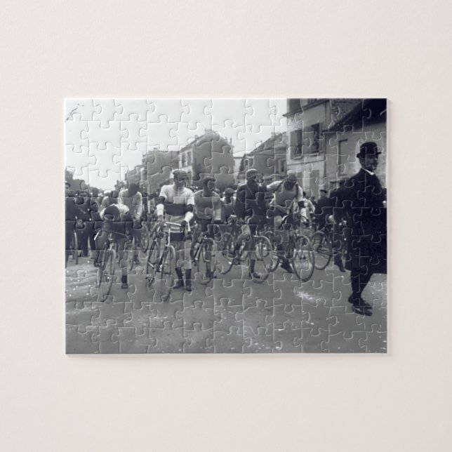 Start der Rennstrecke Paris-Roubaix1908 Puzzle (Horizontal)
