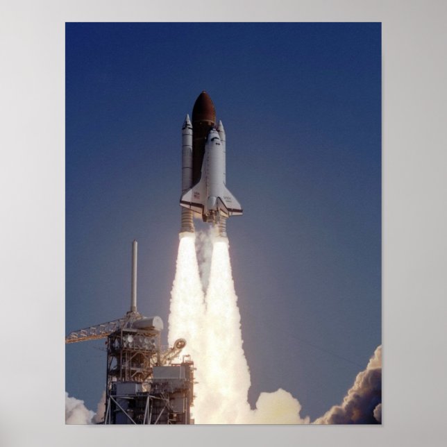 Start der Space Shuttle Discovery (STS-29) Poster (Vorne)