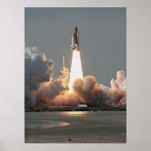 Start der Space Shuttle Discovery (STS-51C) Poster
