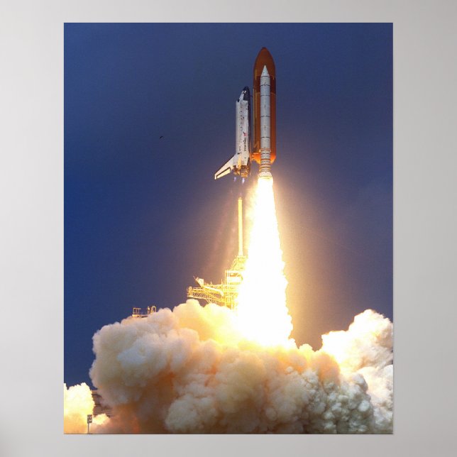Start der Space Shuttle Discovery (STS-85) Poster (Vorne)