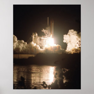 Start der Space Shuttle Discovery (STS-92) Poster