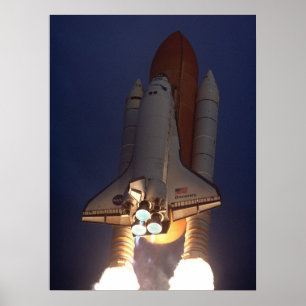 Start der Space Shuttle Discovery (STS-96) Poster