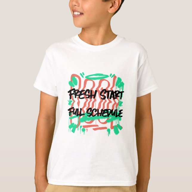 Start der Vollzeitschule T-Shirt (Vorderseite)