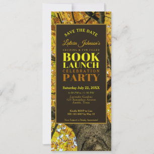 Start des Autumn Vibes Nature Book Save the Date Einladung