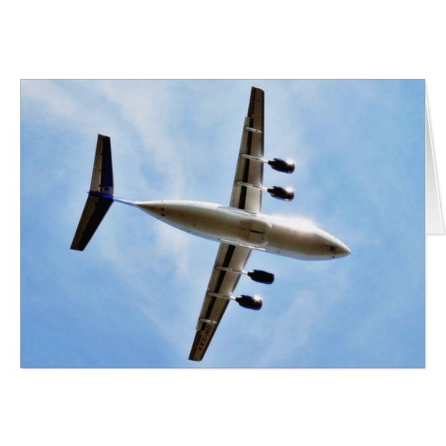 Start des Flugzeuges (Vorderseite (Horizontal))