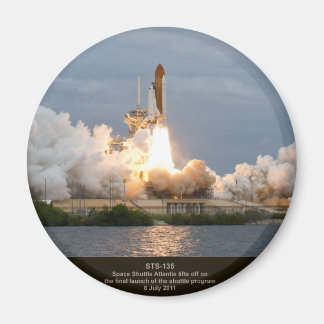 Start des Raumfährens STS-135 Atlantis Magnet