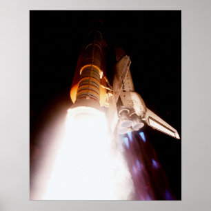 Start des Space Shuttle Atlantis (STS-101) Poster
