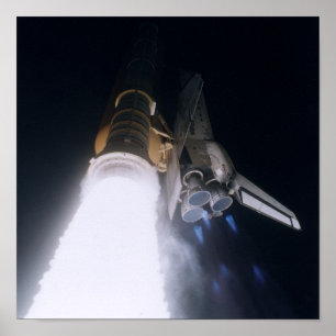 Start des Space Shuttle Atlantis (STS-79) Poster