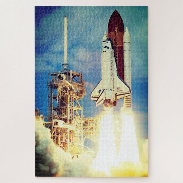 Start des Space Shuttle Discovery Puzzle (Vertikal)