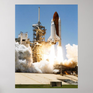 Start des Space Shuttle Discovery (STS-121) Poster