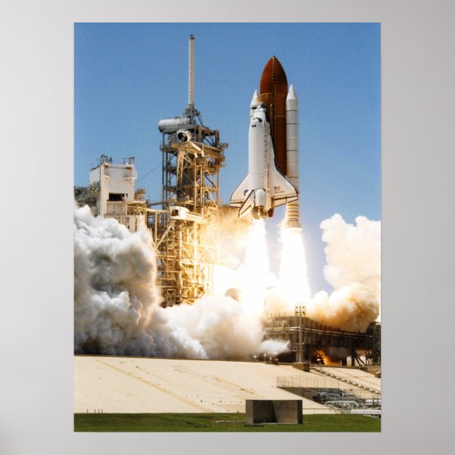 Start des Space Shuttle Discovery (STS-121) Poster (Vorne)