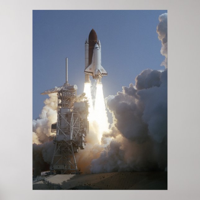 Start des Space Shuttle Endeavour (STS-47) Poster (Vorne)