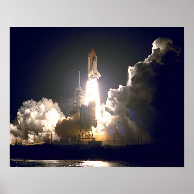 Start des Space Shuttle Endeavour (STS-88) Poster (Vorne)
