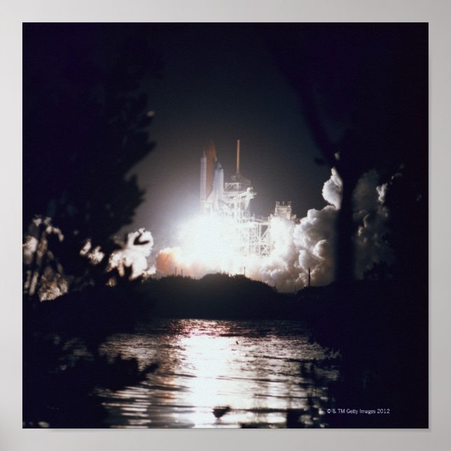 Start des Space Shuttle Poster (Vorne)