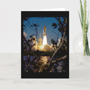 Start des Space Shuttle STS-99 Karte