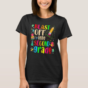 Start in den ersten Schultag der zweiten Klasse T-Shirt