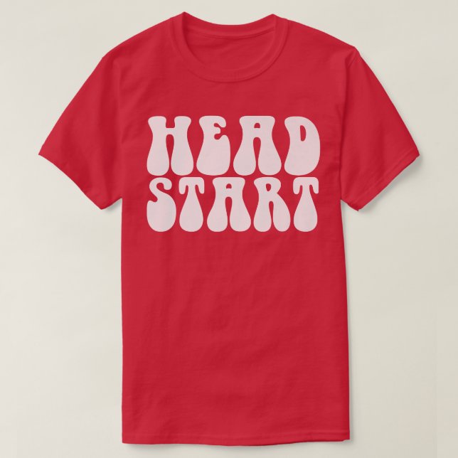 Start in die Schule Frühe Kindheit E T-Shirt (Design vorne)