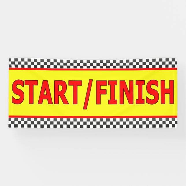 Start Line Finden Line Banner (Horizontal)
