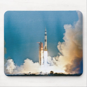 Start Saturn V Apollo Mousepad