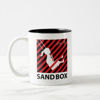 Start-Up Kdrama - Sandbox-Logo Zweifarbige Tasse