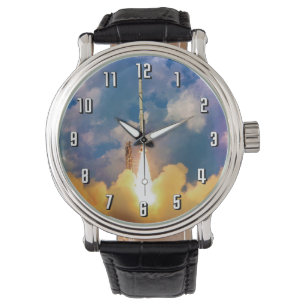 Start von NASA-Scout-Raketen Armbanduhr