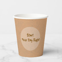 Start Your Day Right - Inspirational Coffee Cup 
