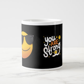  Start Your Day Strong Jumbo-Tasse