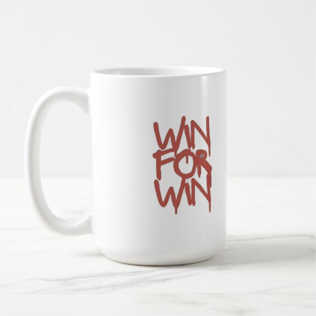 Start Your Day Winning – Play Life Like a Game! Kaffeetasse (Links)