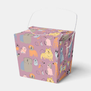 Startboxen für das Doggy Gastgeschenk - Food Servi Geschenkschachtel