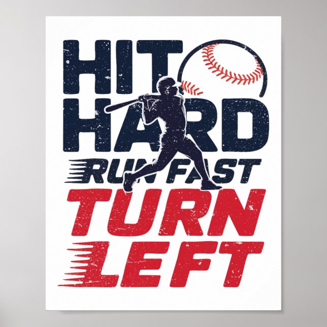Starte Hard Run Fast Turn Verlassen Bysebyll Playe Poster (Vorne)