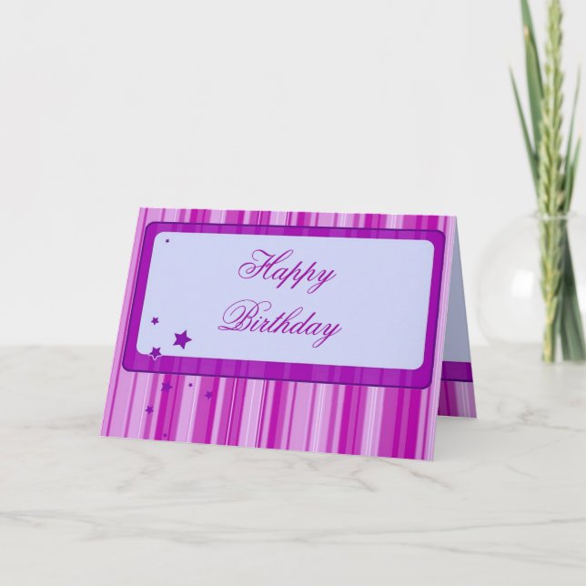 Started Birthday Card Karte (Vorderseite)