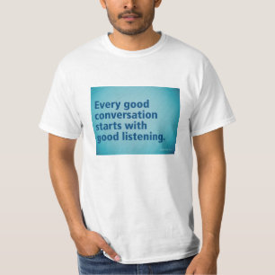 Starten des Listens von T - Shirt