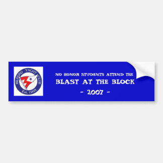 STARTEN SIE AM BLOCK 2007 -,… AUTOAUFKLEBER