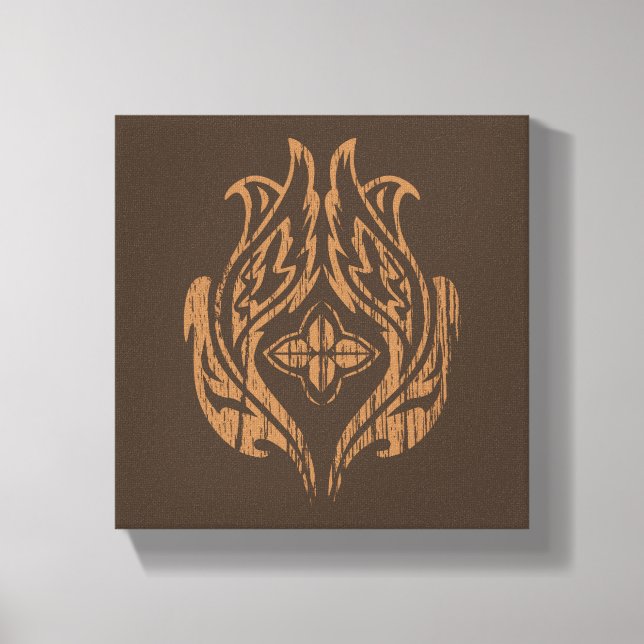 STARTEN SIE DAS BOWMAN™-Symbol Leinwanddruck (Vorderseite)