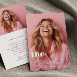 Starten Sie das GRADUATE-Skript mit dem ABSCHLUSS Ankündigung