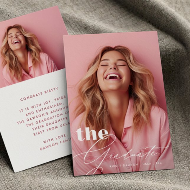 Starten Sie das GRADUATE-Skript mit dem ABSCHLUSS  Ankündigung (Von Creator hochgeladen)