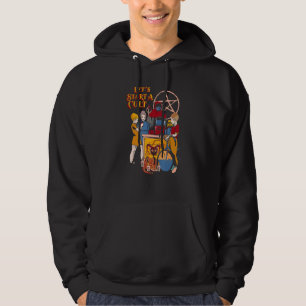 Starten Sie den Cul Grunge Gos Satan Emo Pentagram Hoodie