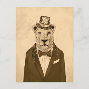 Starten Sie dieses Party Postkarte