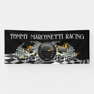 STARTEN SIE IHRE MOTOREN! Auto Racing - Auto Banner