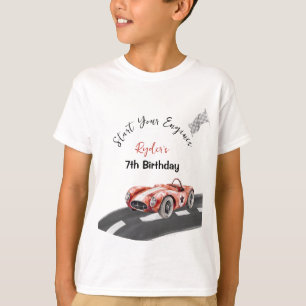 Starten Sie Ihren Motor an jedem Alter Geburtstag T-Shirt