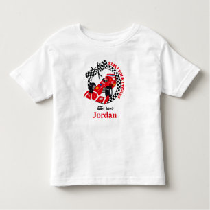 Starten Sie Ihren Motor Red Race Car jedes Alter G Kleinkind T-shirt