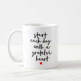 Starten Sie jeden Tag die Kalligraphie der Inspira Kaffeetasse