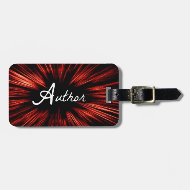 Starter Author Luggage Tag Gepäckanhänger (Vorderseite horizontal)